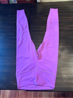 High-Waist Align Leggings in Bright Lavender